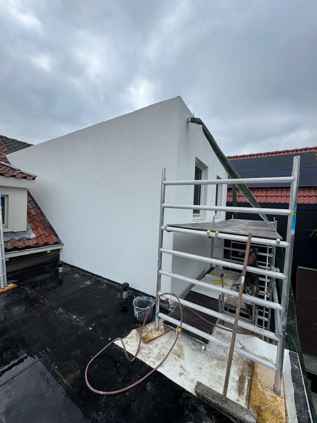 Buitenstucwerk woning